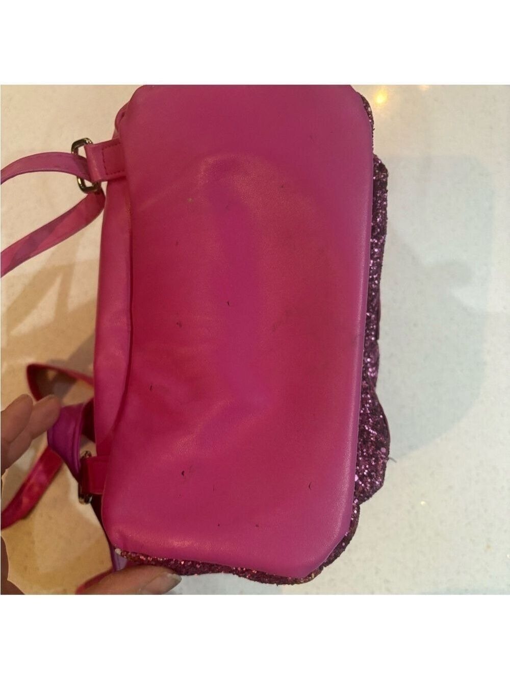 Barbie Glittery Pink mini Backpack - Picture 5 of 7